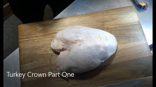 Smoking A Turkey Crown  Part One [upl. by Hannahs]