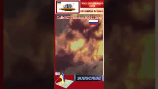 Ukrainian Troops wipe out Russian BM 21 Grad shorts [upl. by Topliffe]