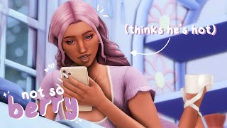 my sim is falling so hard for someone she just met on simda ♡ the sims 4 not so berry  plum gen 1 [upl. by Aimahs]