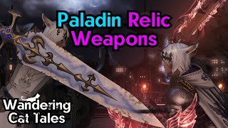 FFXIV  All Paladin Relic Weapons 64 [upl. by Enak]