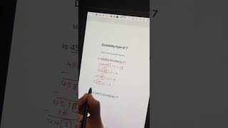 Divisibility Rule of 7 [upl. by Hterag315]