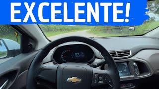 DIRIGINDO CHEVROLET PRISMA LTZ 14 FLEX 2017  PONTOS POSITIVOS E NEGATIVOS DESSE SEDAN NO DIA DIA [upl. by Okikuy]