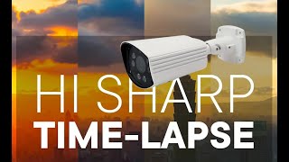 TIMELAPSEcamera HISHARP NDAA T090KDM [upl. by Waverley268]