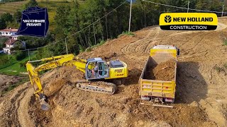 NEW HOLLAND MACHINES AT WORK COMPILATION [upl. by Namyh]