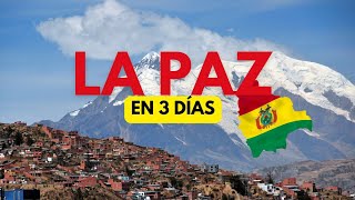 La Paz Bolivia en 3 días sitios que debes visitar 🇧🇴 [upl. by Ednargel852]