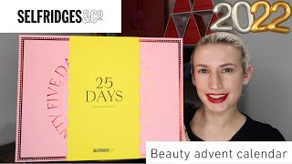 SELFRIDGES 2022 ADVENT CALENDAR UNBOXING [upl. by Analli]