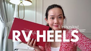 Unboxing Roger Vivier heels  fifth pair Shopping on MyTheresa amp why RV has the best work heels 😆 [upl. by Neumann864]