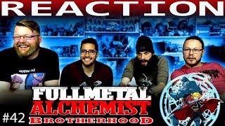 Fullmetal Alchemist Brotherhood Episode 42 REACTION quotSigns of a Counteroffensivequot [upl. by Arnie307]