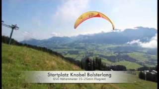 Gleitschirm Tandemflug Oberstdorf und Bolsterlang Allgäu [upl. by Abibah575]