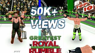 Wwe Greatest Royal Rumble Top 10 momentsWwe top10WR3D [upl. by Asirrac464]