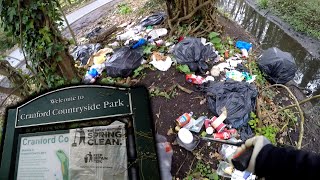 GBSpringClean  Cranford countryside park 🚮  Litter picking ep65 [upl. by Alston897]