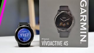 Garmin vívoactive 4S First Impressions  Activities Menus amp Animated Workouts [upl. by Castara]