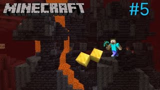 I FOUND 2 GOLD BLOCK IN BASTION  MINECRAFT GAMEPLAY 5 [upl. by Gae]