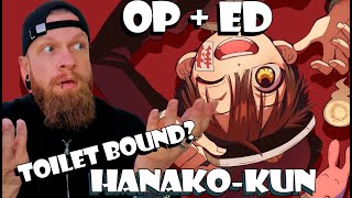 Huh Toilet Bound Hanakokun Opening amp Ending Reaction [upl. by Lednyc]