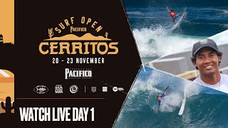 Watch LIVE  Pacifico Surf Open Cerritos Day 1 [upl. by Tews129]