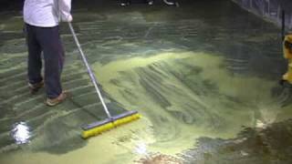 wwwconcreteideascom  How to acid stain a floor  How to stain concrete floors [upl. by Mitman]