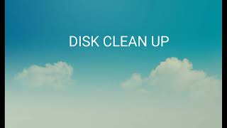 TEMP FILE DELETE AND DISK CLEAN OR DEFRAGMENT [upl. by Gerhardt]