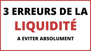 90  DES TRADERS SMC COMPRENNENT MAL LA LIQUIDITE [upl. by Lorola]