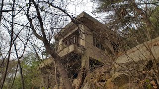 Abandoned Bathhouse  Ruins of Abandoned Pool in Woods  Double Feature [upl. by Lenahtan276]