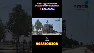 HMDA Plots at Global City 6  Near GITAM UNIVERSITY RUDRARAM  hmda rera plot gitam gc6 yt [upl. by Atinihs]