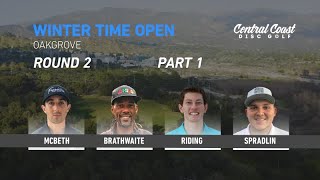 2020 Wintertime Open presented by Paul McBeth  Round 2 Part 1  McBeth Brathwaite RidingSpradlin [upl. by Prendergast61]