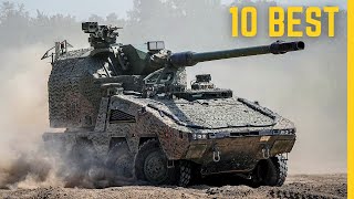 BEST 10 Most Effective SelfPropelled Artillery in The World [upl. by Ynatsyd]