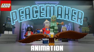 Peacemaker intro animated in LEGO form [upl. by Kathrine127]