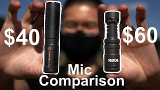 Best Budget Vlogging Mic 2020  Rode Video Micro VS Mirfak Audio N2 [upl. by Ogait]