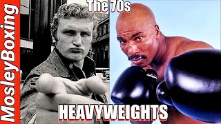 Earnie SHAVERS vs Joe BUGNER  HEAVYWEIGHTS Of The 1970s [upl. by Ravahs966]