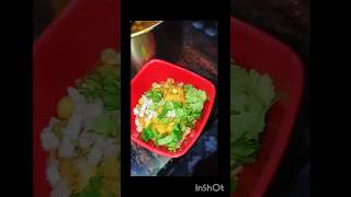 streetstyle chaat recipe streetstyle shortvideo rrecipefood cookingchannel tikkichaatrecipe [upl. by Zippel49]