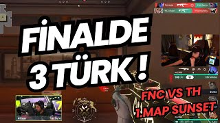 FERİT GÖZÜNDEN FNC VS TH BÜYÜK FİNAL 1MAP SUNSET  VALORANT EMEA [upl. by Livvy]