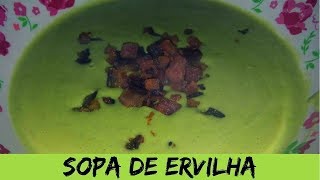 SOPA DE ERVILHAS CONGELADAS [upl. by Earaj]