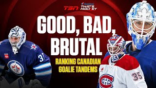 List It  Canadian team goalie tandems from worst to best [upl. by Ynnos]