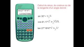 142 Utilisation de la calculatrice [upl. by Kikelia]