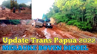 Update Terbaru Januari 2022 Jln Trans Papua Merauke Boven DigoelTanah Merah Papua  Jalan Su Bagus [upl. by Norym459]