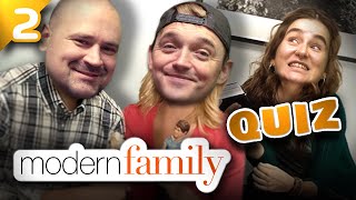 Quiz zu Modern Family Teil 2  Trivia  Mit Lisa Sebastian amp Paddy [upl. by Ahsiuqat265]