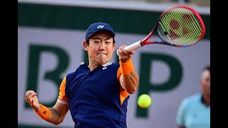 Yoshihito Nishioka vs Marcos Giron  西岡良仁 vs マルコス・ヒロン   2023 Toyko Highlights [upl. by Kellby]