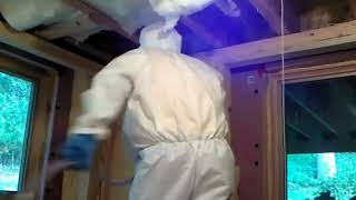 DIY Spray Foam Insulation  Foam It Green Review [upl. by Grondin407]