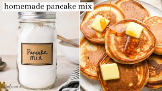 Homemade Pancake Mix Recipe [upl. by Arlyne]