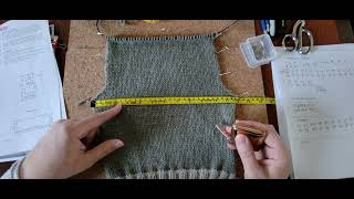 Tuto tricot vidéo 4 du projet Paletot Layette de Phildar Rabattre lencolure et les épaules [upl. by Aushoj]