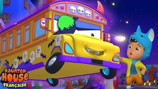 Autobus Scolaire Effrayant et Halloween Chansons pour Enfants [upl. by Aipmylo956]