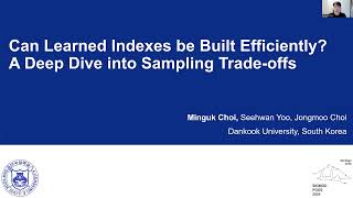 SIGMOD 2024 Can Learned Indexes be Built Efficiently A Deep Dive into Sampling Tradeoffs [upl. by Giuseppe]