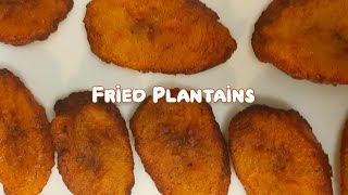 fried sweet plantains make the perfect side dish or meals [upl. by Fennie]