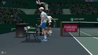 Djokovic vs Jarry Full Ace Tennis QF ATP500 Rotterdam [upl. by Assenay479]