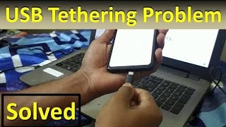 ✅ Solved  USB Tethering not working in Mobile only charging  Fix unknown USB device  Port fix [upl. by Nedroj156]