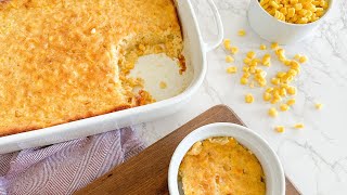 Easy Corn Pudding Recipe [upl. by Akiraa]