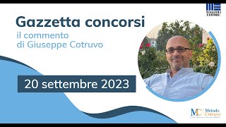 Gazzetta Concorsi 20923 concorsi Inps in arrivo cosa studiare per prova scritta Agenzia Entrate [upl. by Annavaj456]