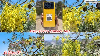 Poco X6 Pro Camera Test  Full Detailed Camera review [upl. by Lesig737]