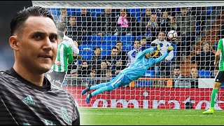 KEYLOR NAVAS sus MEJORES PARADAS con el REAL MADRID [upl. by Tenn]