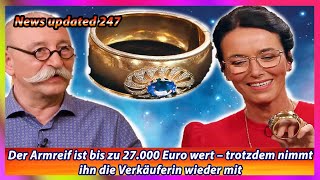 Der Armreif ist bis zu 27 000 Euro wert – trotzdem nimmt ihn die Verkäuferin wieder mit [upl. by Ignacio970]